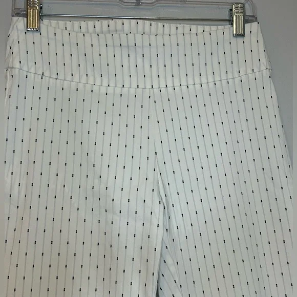 Zac & Rachel Women’s Striped Pull-On Ankle Pants – Size 6 - Picture 3 of 4
